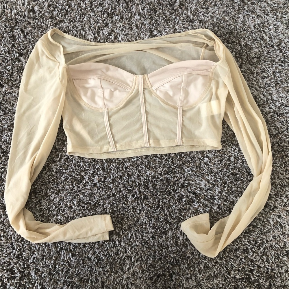 Never worn sheer blouse